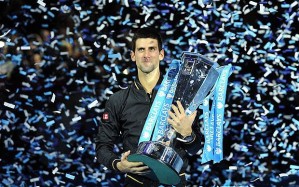2012 Would Tour Finals Champion Novak Djokovic 